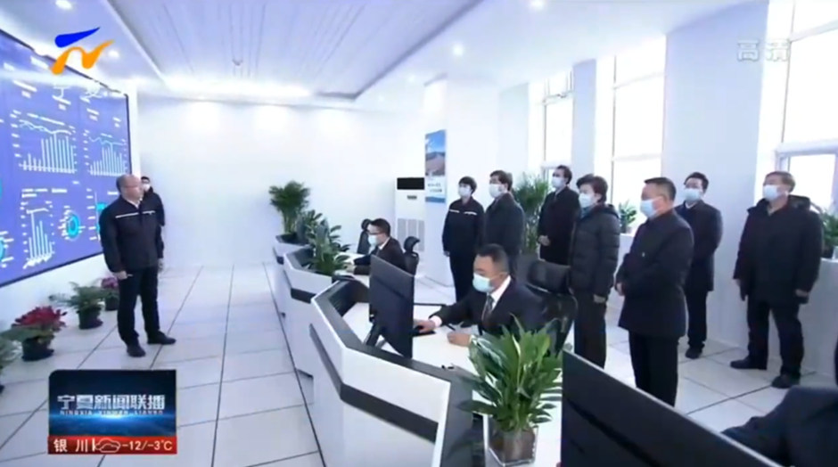 陳潤兒、咸輝慰問春節(jié)期間堅守在供水一線的銀川中鐵水務員工