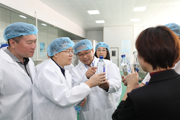 中國鐵工投資總會計師肖圣一行調(diào)研銀川中鐵水務